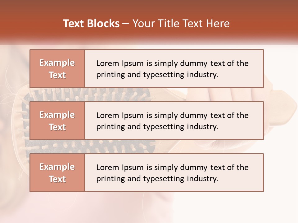 Single Coastal Woman PowerPoint Template