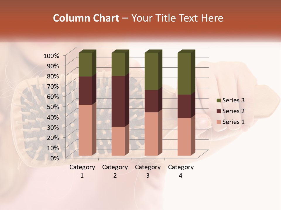 Single Coastal Woman PowerPoint Template