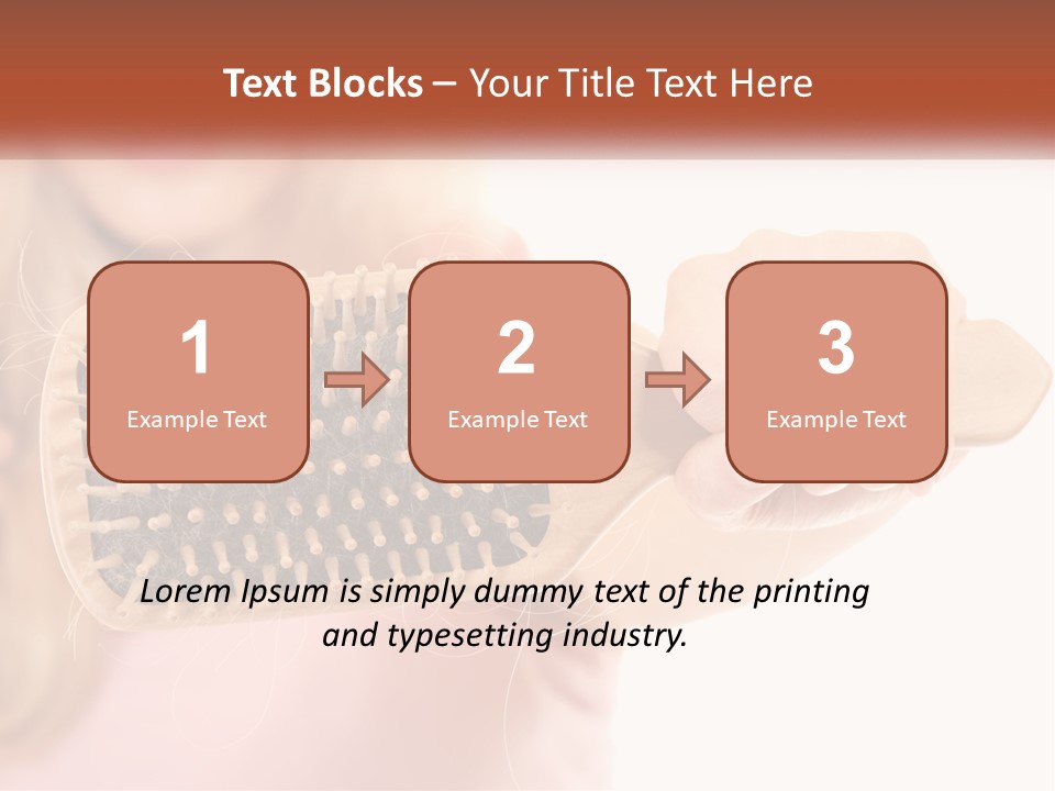 Single Coastal Woman PowerPoint Template