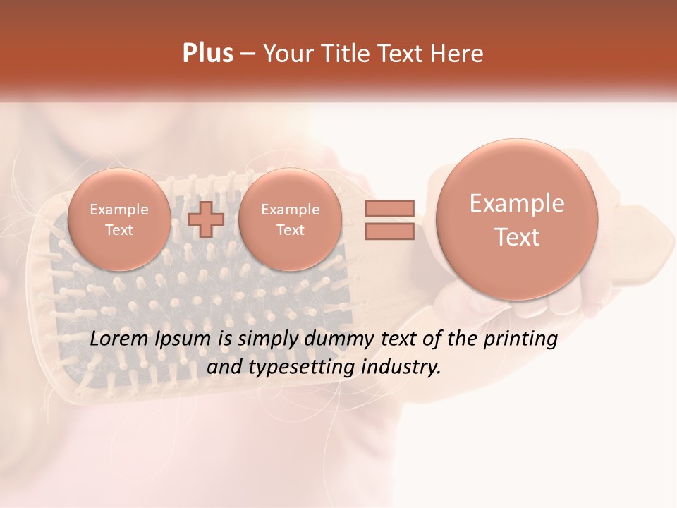 Single Coastal Woman PowerPoint Template