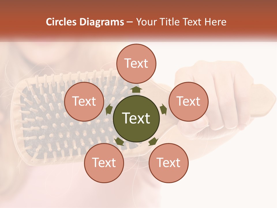 Single Coastal Woman PowerPoint Template