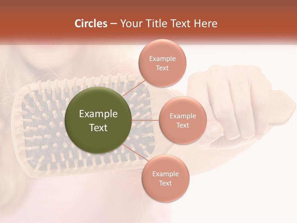 Single Coastal Woman PowerPoint Template