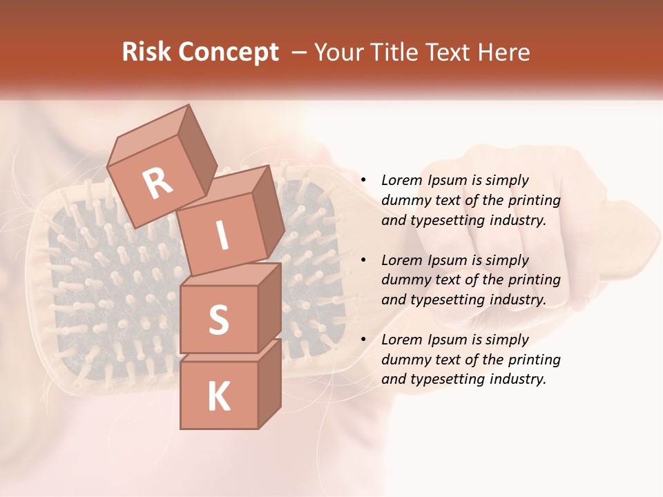 Single Coastal Woman PowerPoint Template