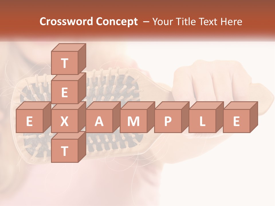 Single Coastal Woman PowerPoint Template