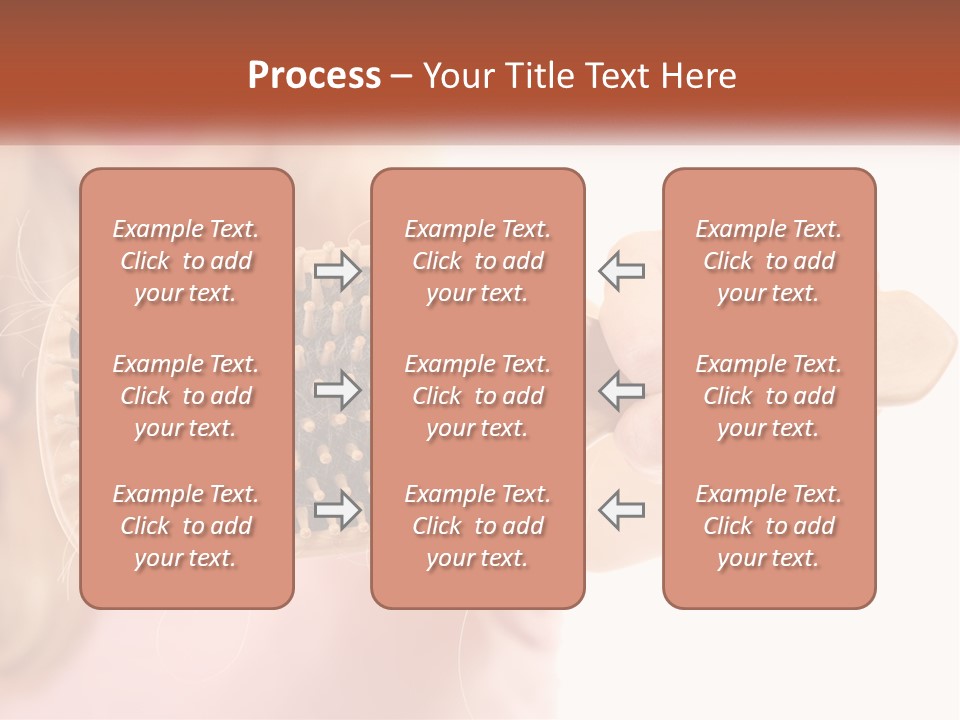 Single Coastal Woman PowerPoint Template