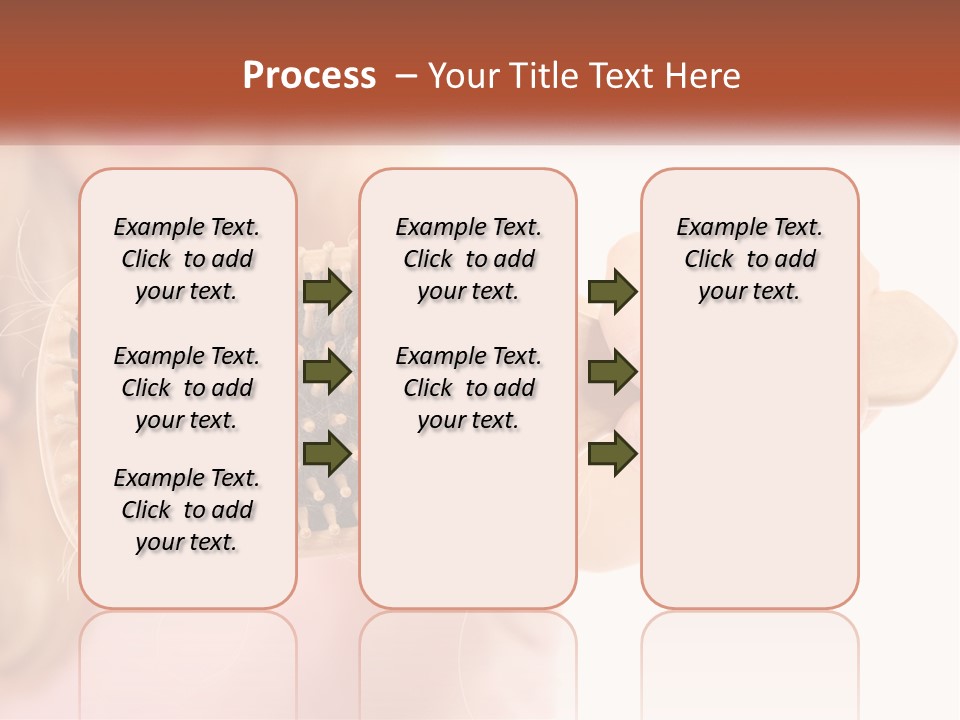 Single Coastal Woman PowerPoint Template