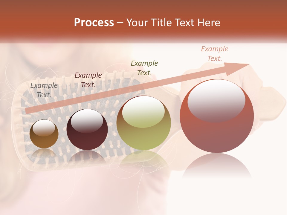 Single Coastal Woman PowerPoint Template