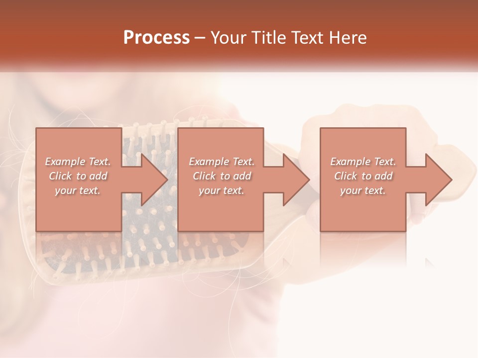 Single Coastal Woman PowerPoint Template