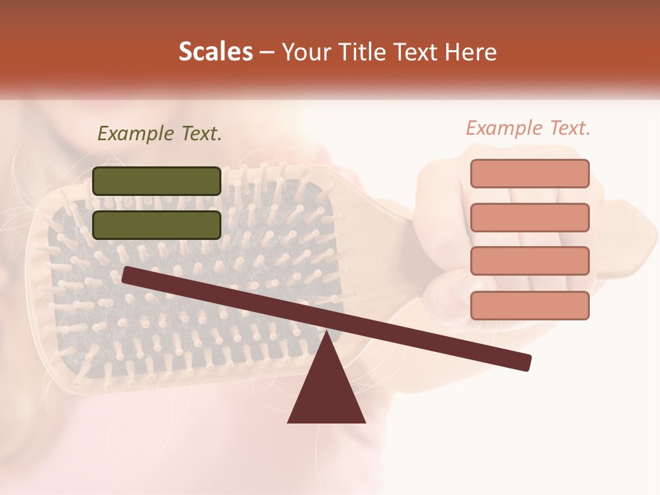 Single Coastal Woman PowerPoint Template
