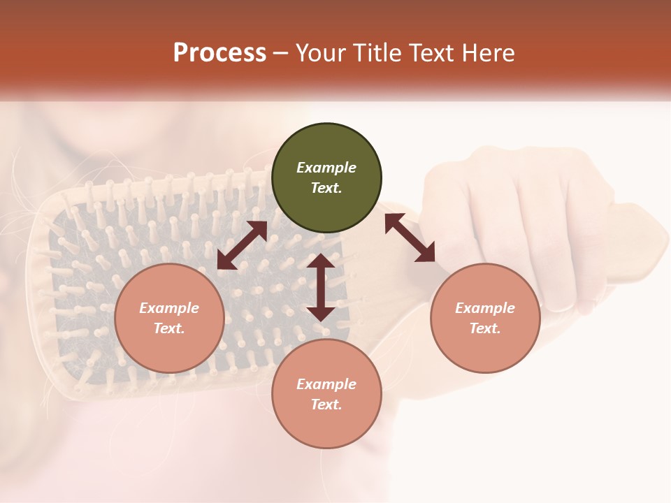 Single Coastal Woman PowerPoint Template