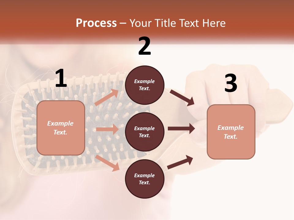 Single Coastal Woman PowerPoint Template