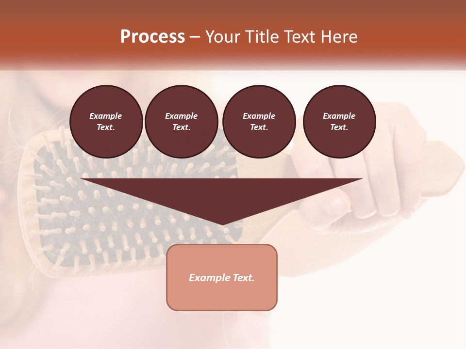 Single Coastal Woman PowerPoint Template