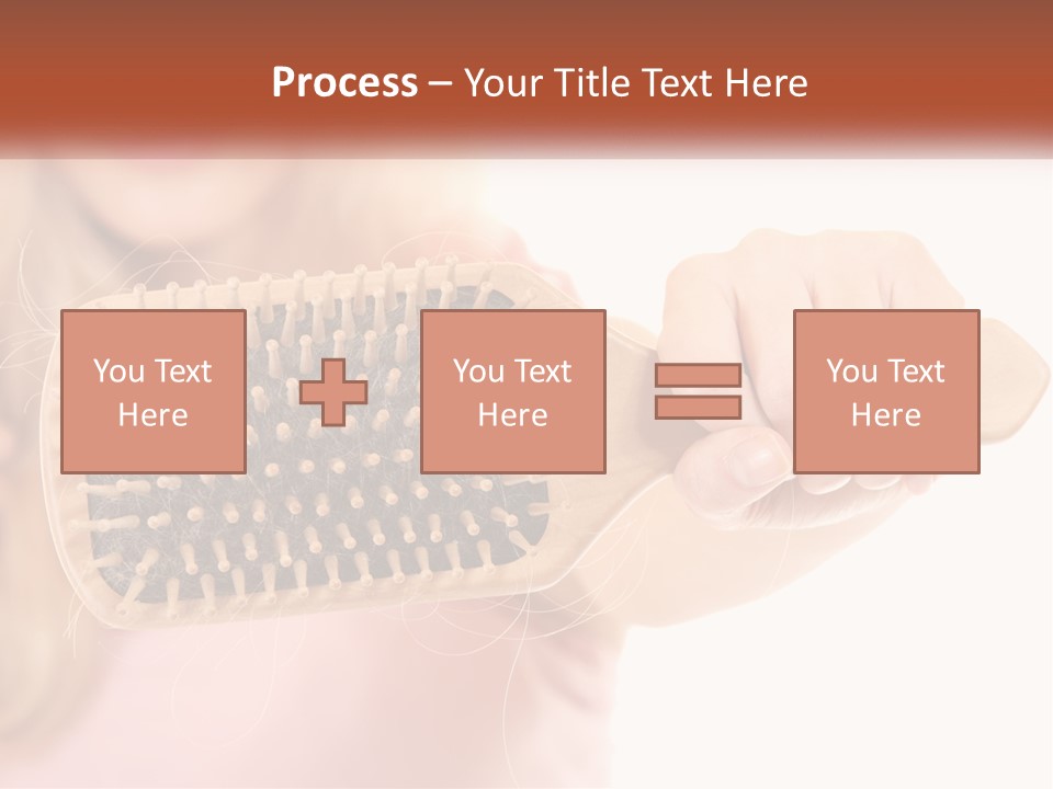 Single Coastal Woman PowerPoint Template