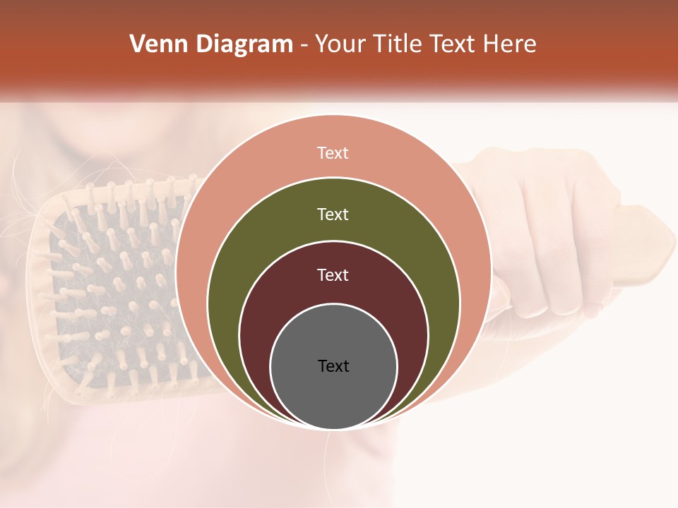 Single Coastal Woman PowerPoint Template