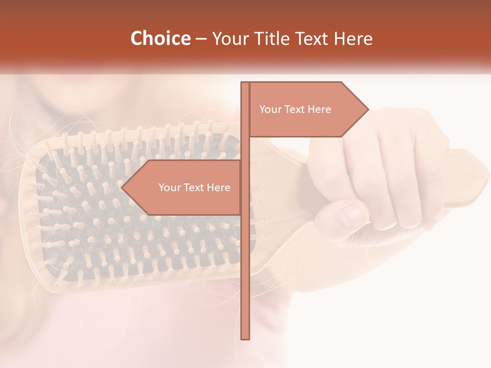 Single Coastal Woman PowerPoint Template