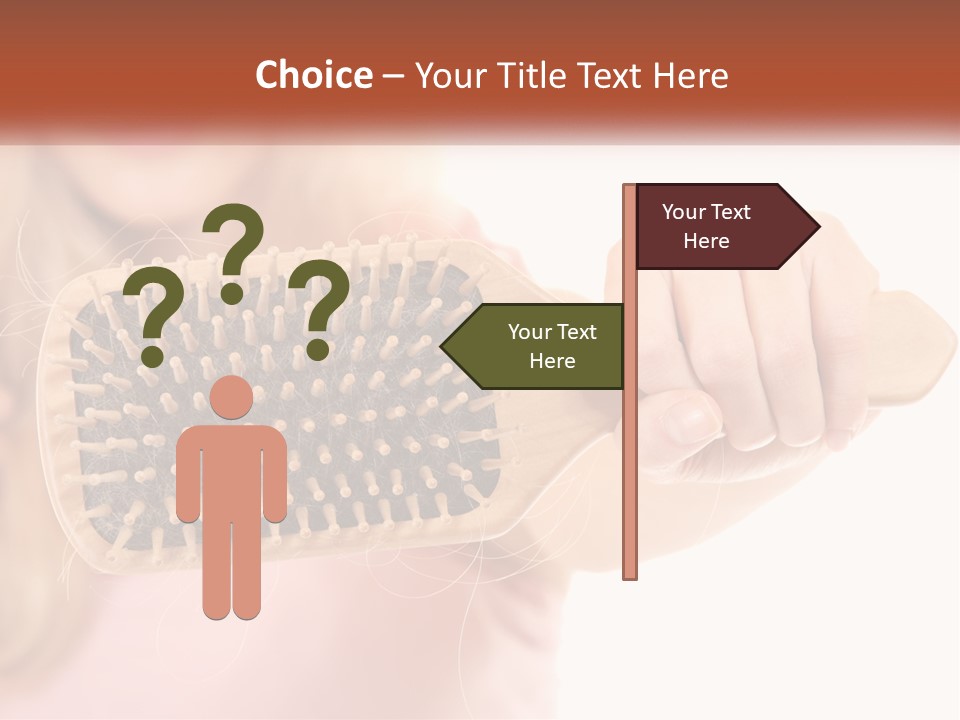 Single Coastal Woman PowerPoint Template