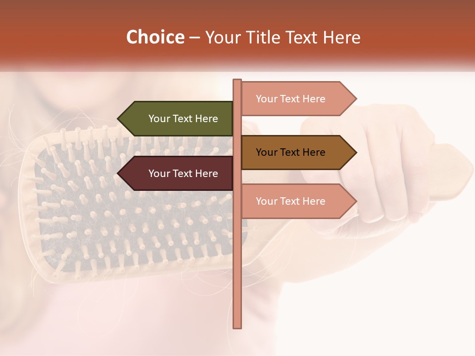 Single Coastal Woman PowerPoint Template