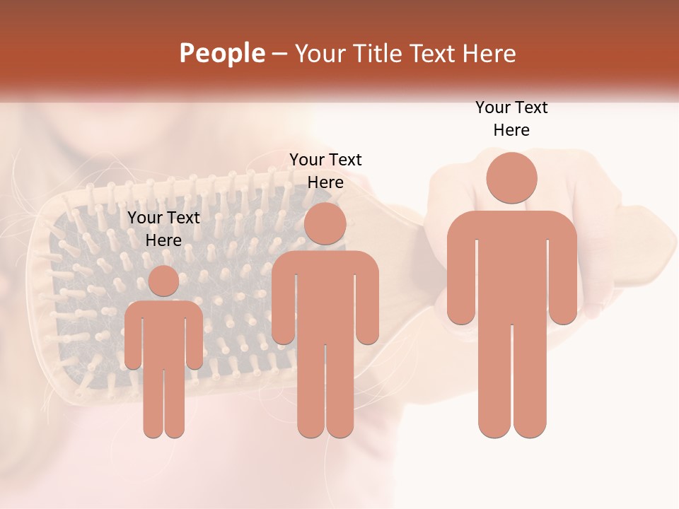 Single Coastal Woman PowerPoint Template