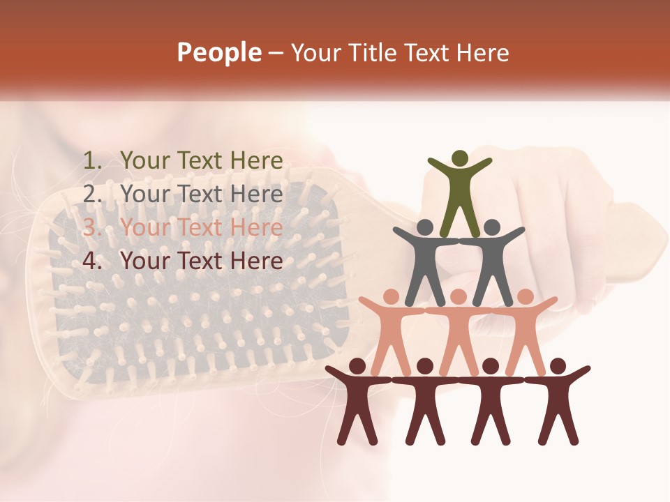 Single Coastal Woman PowerPoint Template