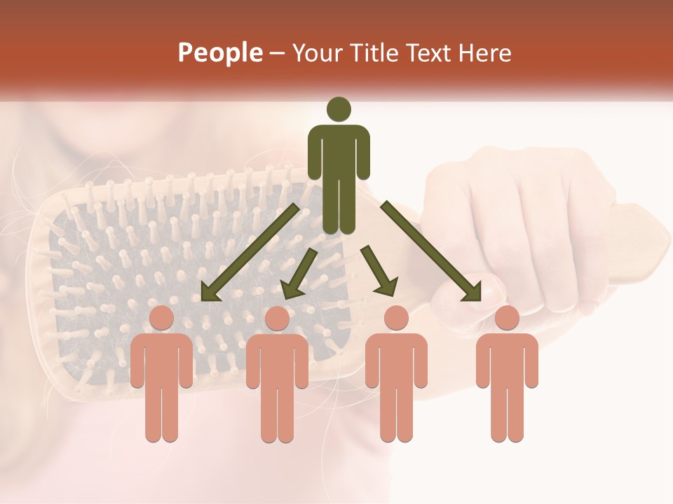 Single Coastal Woman PowerPoint Template