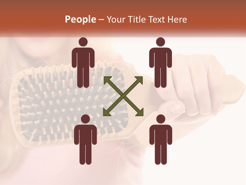 Single Coastal Woman PowerPoint Template