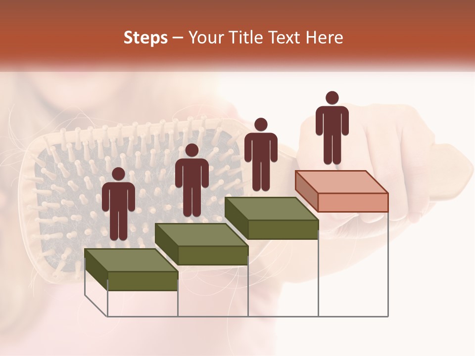 Single Coastal Woman PowerPoint Template