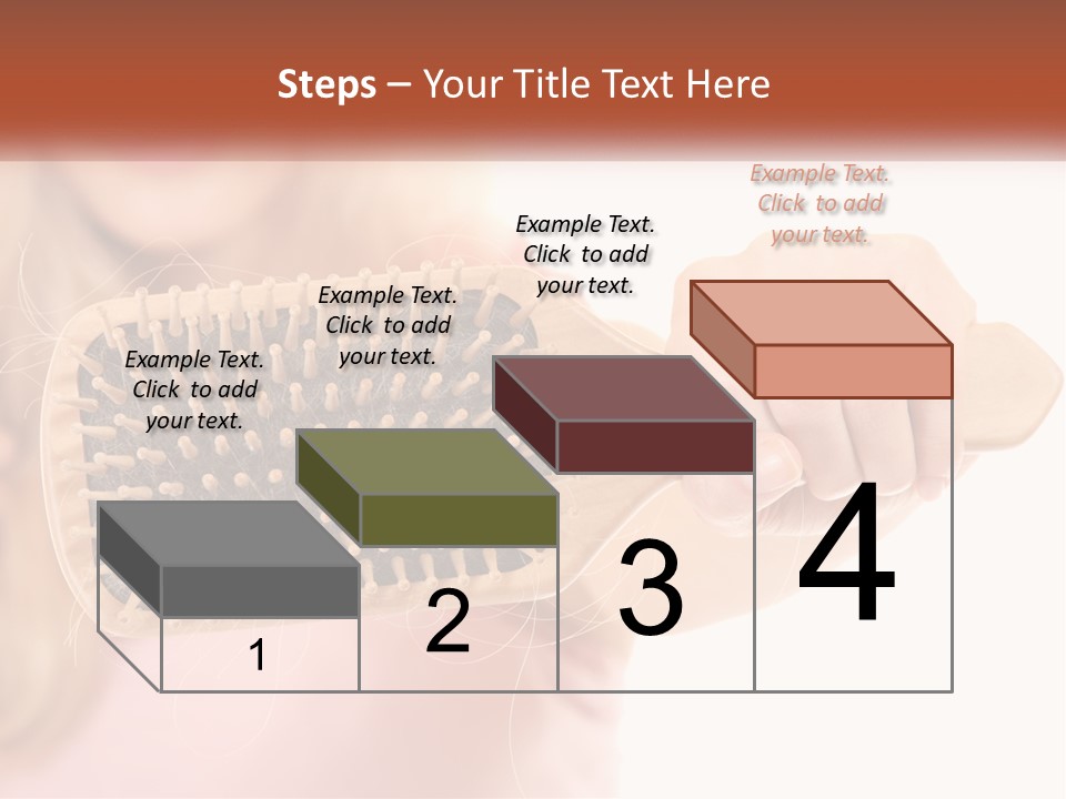 Single Coastal Woman PowerPoint Template