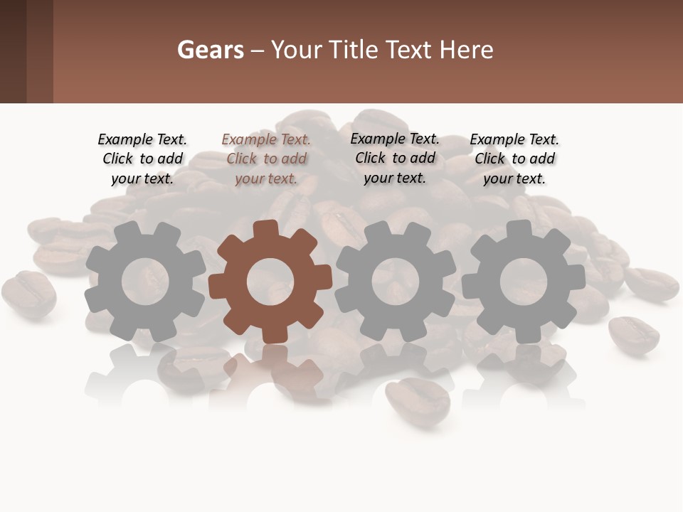 Family Ocean Sand PowerPoint Template