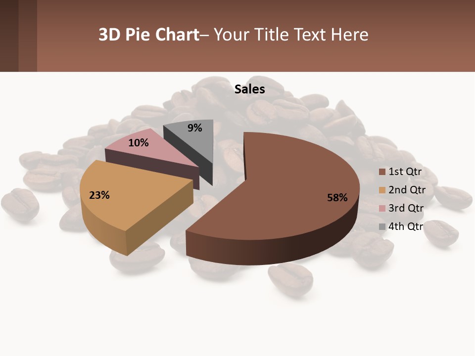 Family Ocean Sand PowerPoint Template