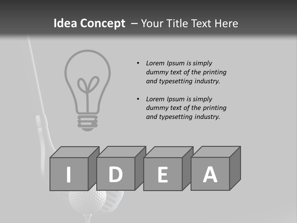 Water Retired Family PowerPoint Template