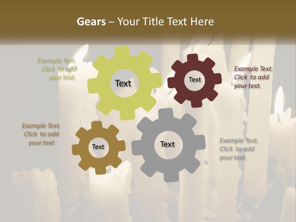 Retirement Sand Older PowerPoint Template