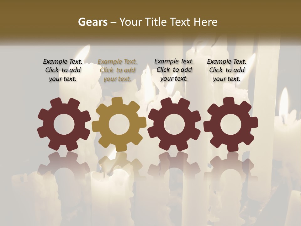 Retirement Sand Older PowerPoint Template