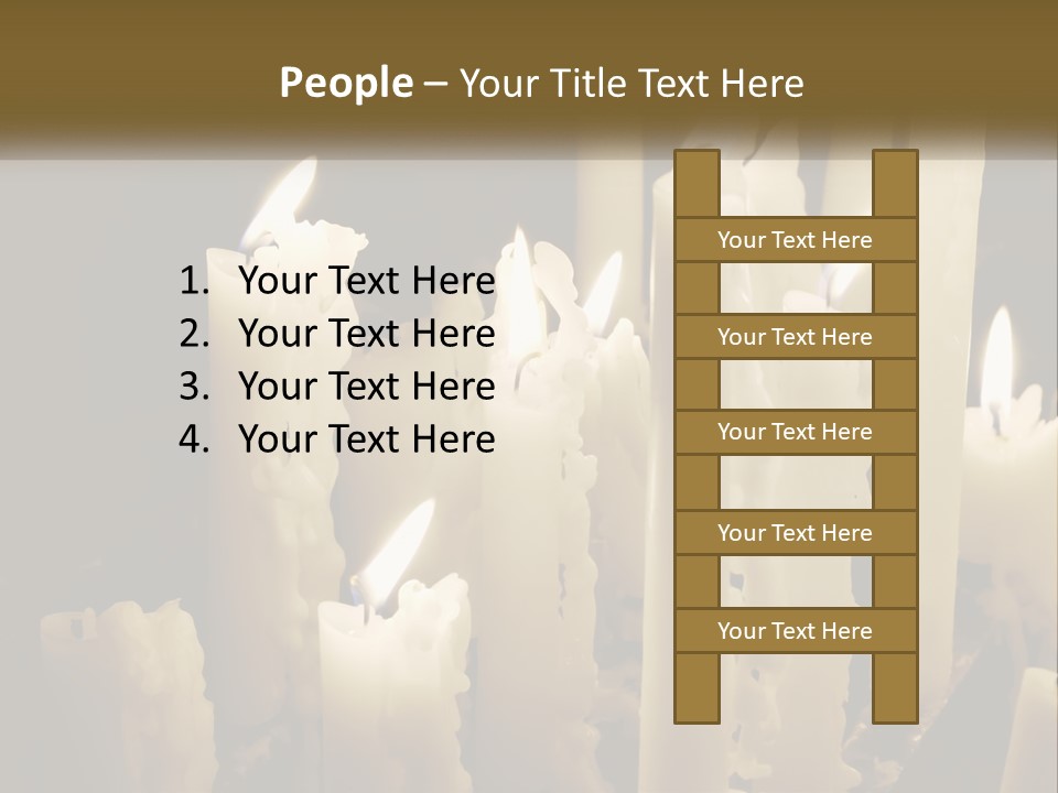 Retirement Sand Older PowerPoint Template