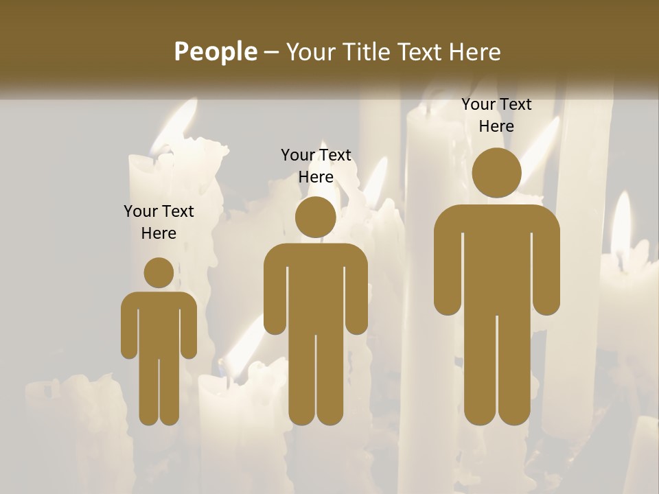 Retirement Sand Older PowerPoint Template