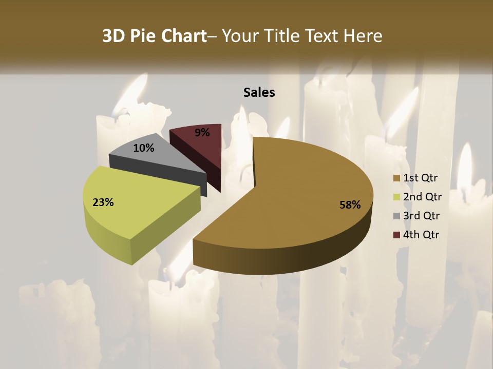 Retirement Sand Older PowerPoint Template