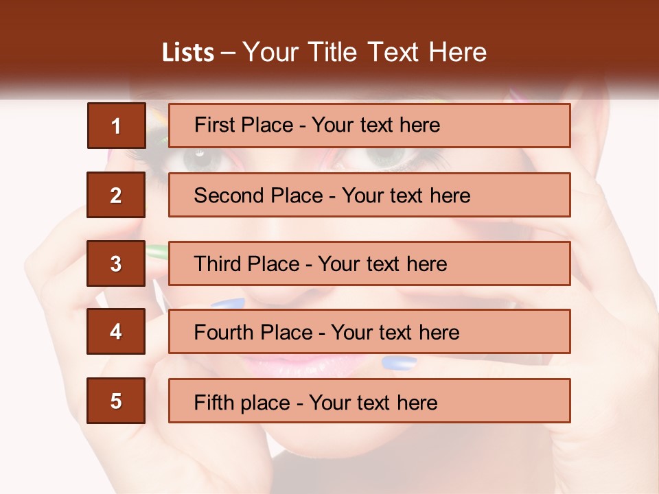 Beach Parent Daughter PowerPoint Template