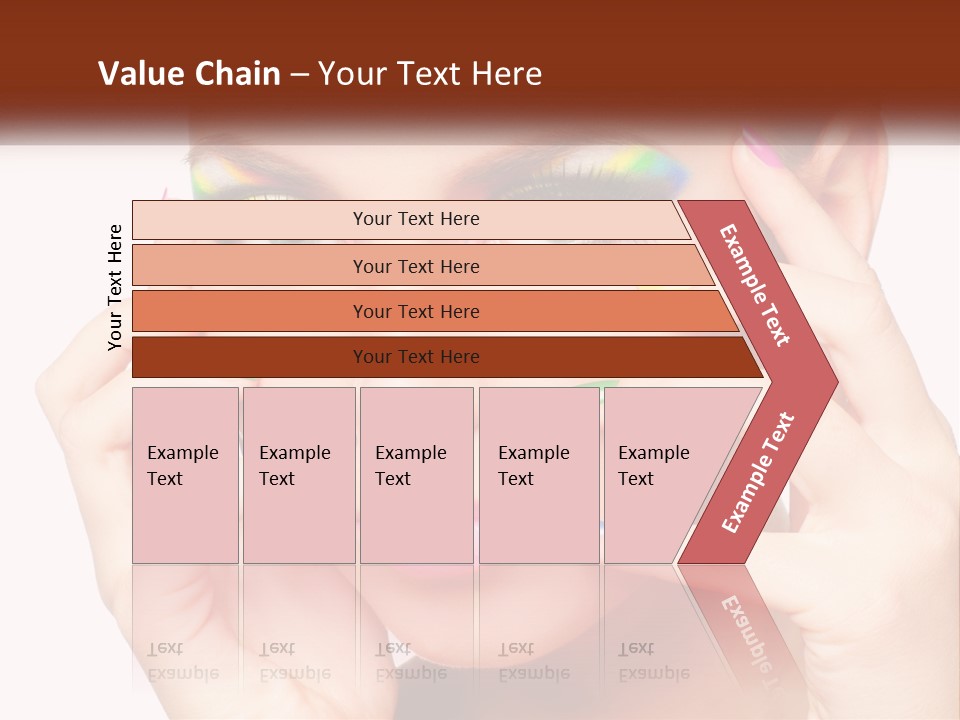 Beach Parent Daughter PowerPoint Template