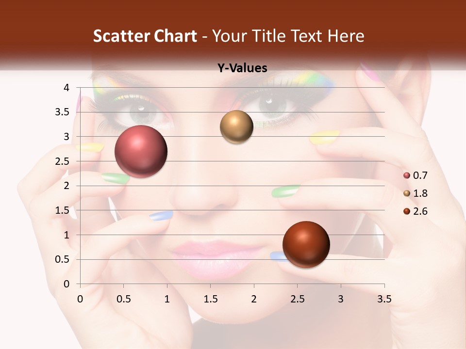 Beach Parent Daughter PowerPoint Template