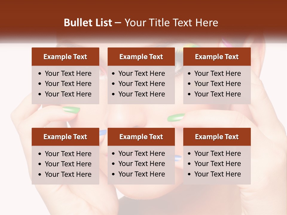 Beach Parent Daughter PowerPoint Template