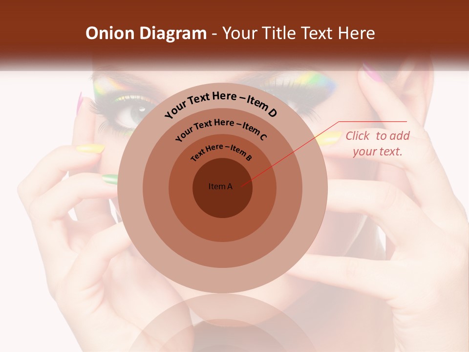 Beach Parent Daughter PowerPoint Template