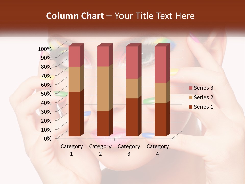 Beach Parent Daughter PowerPoint Template