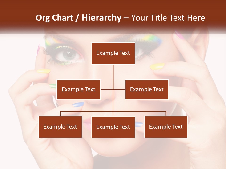 Beach Parent Daughter PowerPoint Template