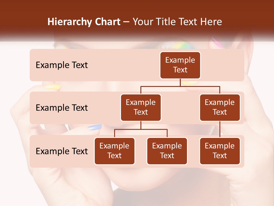 Beach Parent Daughter PowerPoint Template