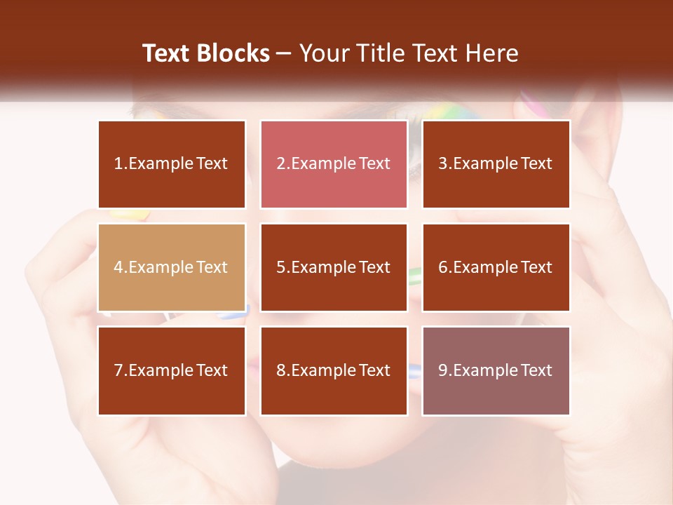 Beach Parent Daughter PowerPoint Template