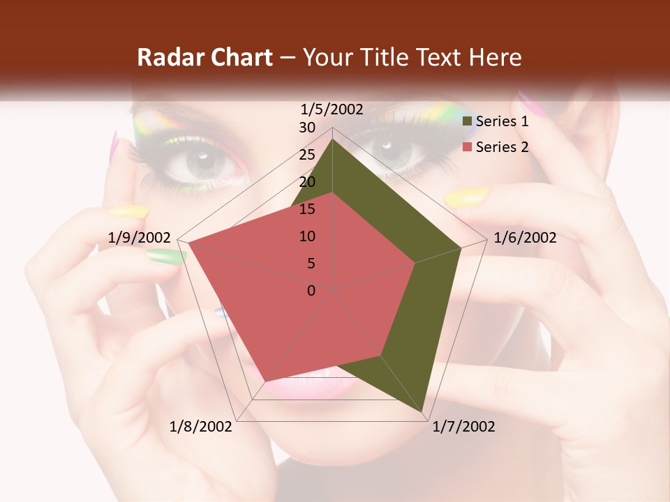 Beach Parent Daughter PowerPoint Template