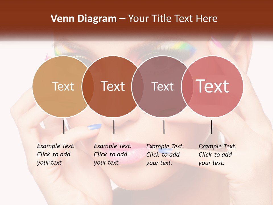 Beach Parent Daughter PowerPoint Template