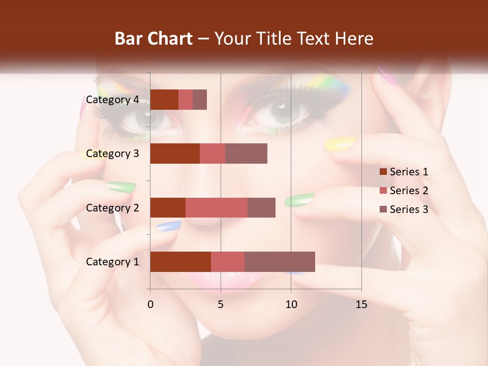 Beach Parent Daughter PowerPoint Template