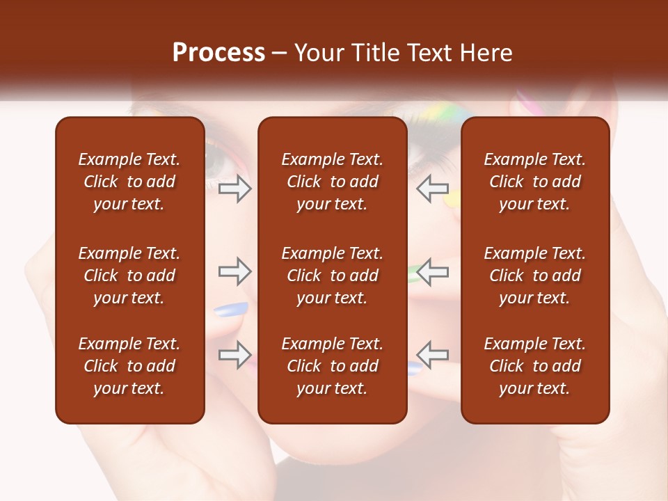 Beach Parent Daughter PowerPoint Template