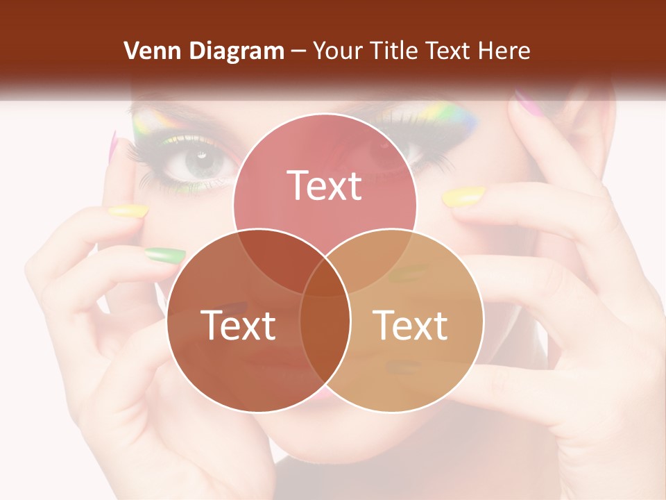 Beach Parent Daughter PowerPoint Template