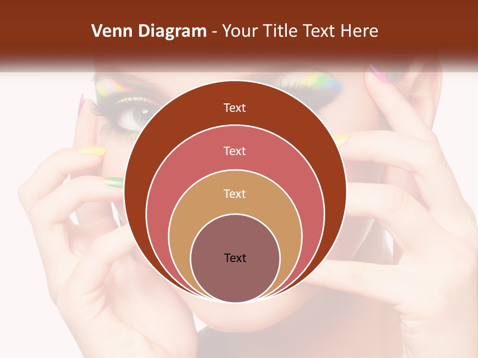 Beach Parent Daughter PowerPoint Template